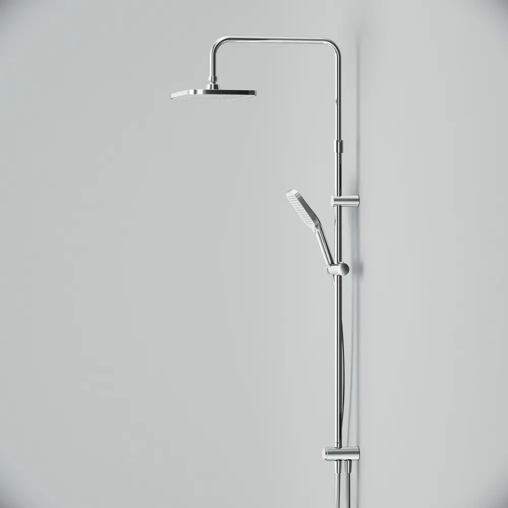 Душевая система AM.PM Flash — стильный душ с верхней лейкой 89346516 STLM-0986473 - Вид №12