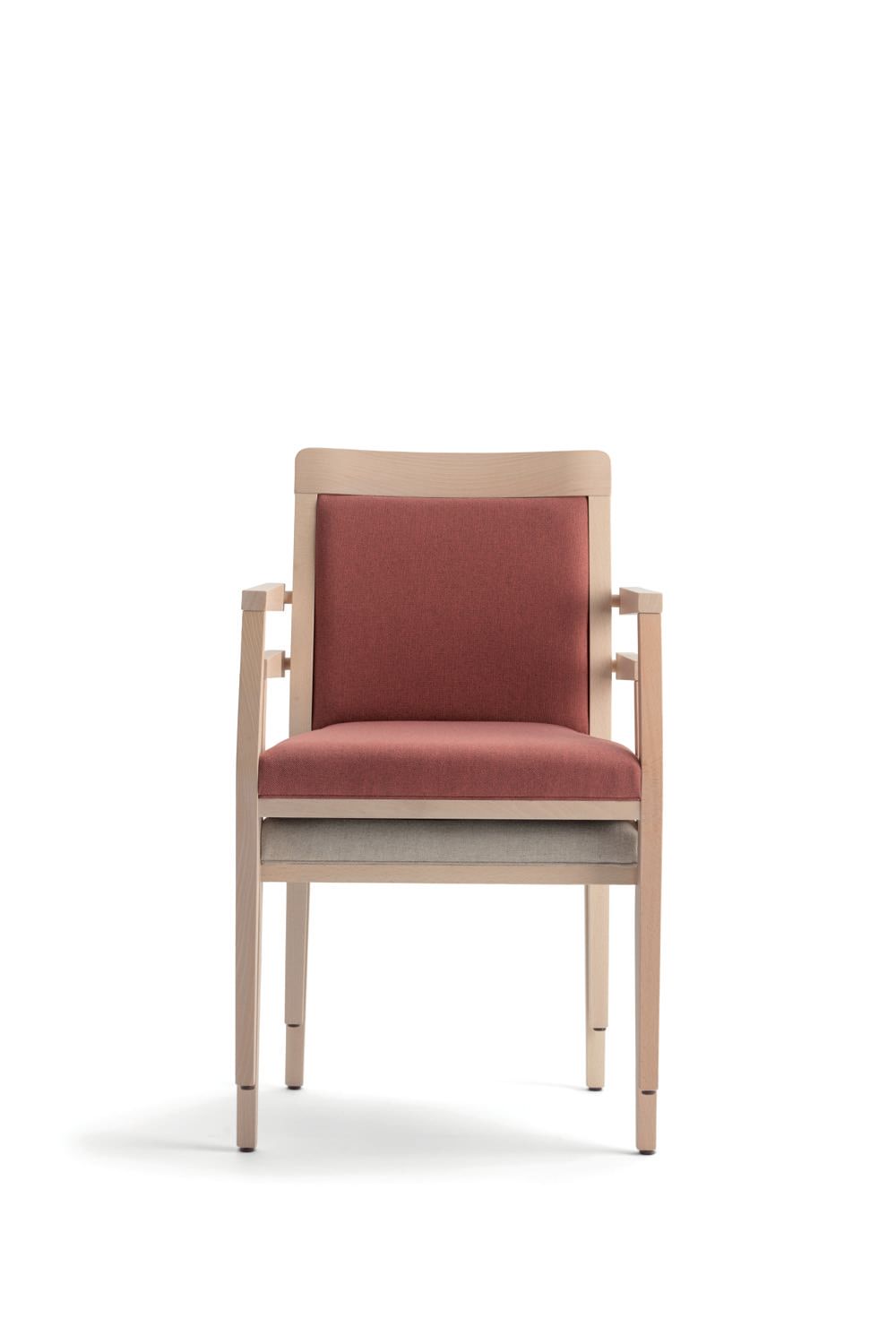 Штабелируемый стул из бука с подлокотниками Palma ARCH-00152316 - Вид №1