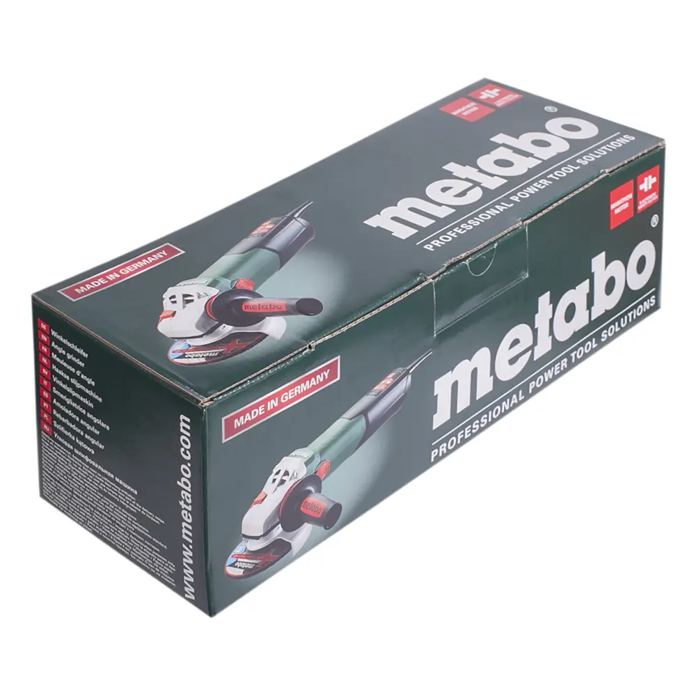 Углошлифовальная машина (болгарка) Metabo W 9-125, 900 Вт, 125 мм 18119288 STLM-2160192  - Вид №4