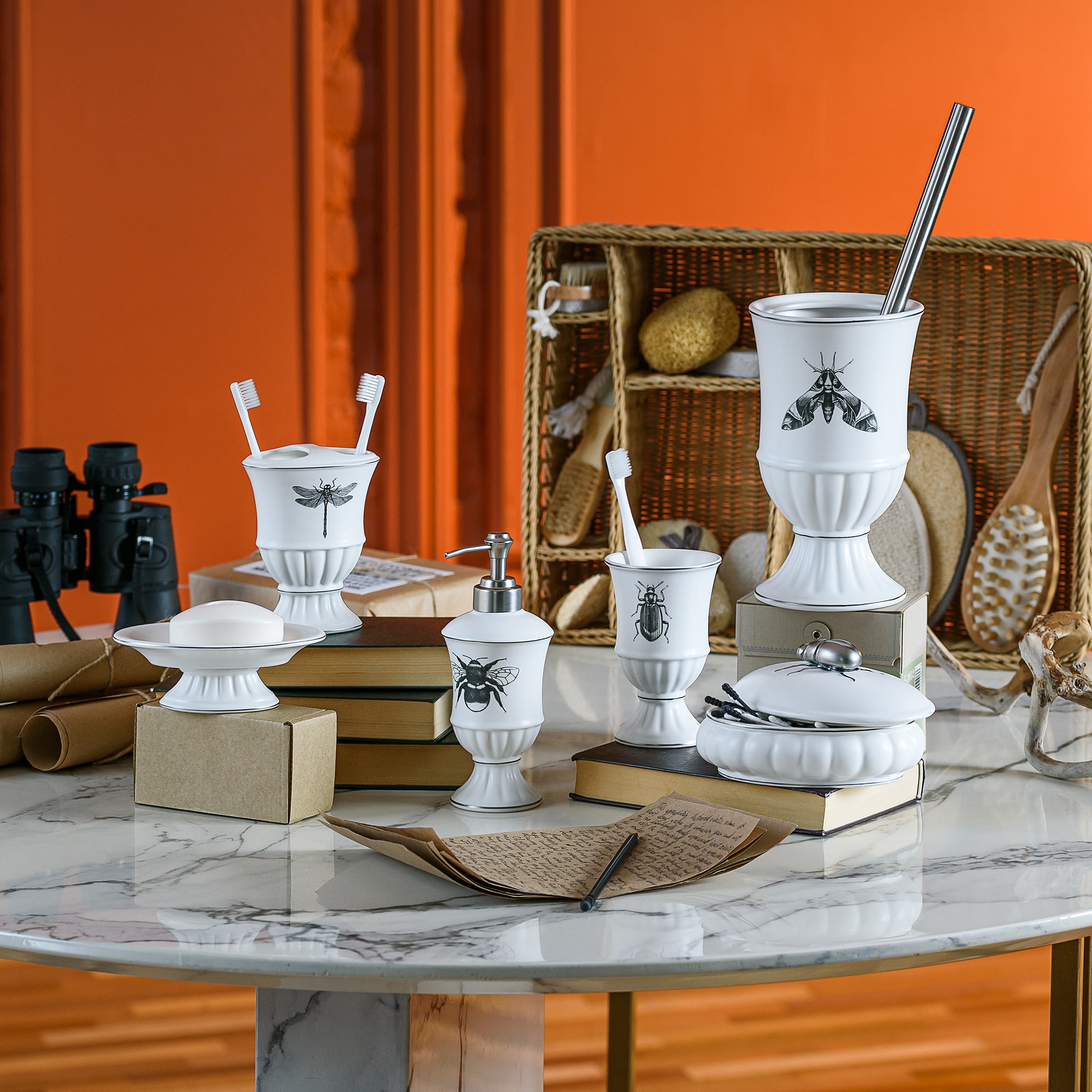 89097049 Ершик для унитаза цвет белый Buzz Fauna Santreyd  - Вид №4