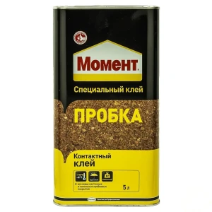 Клей специальный Момент Пробка, 5 л
