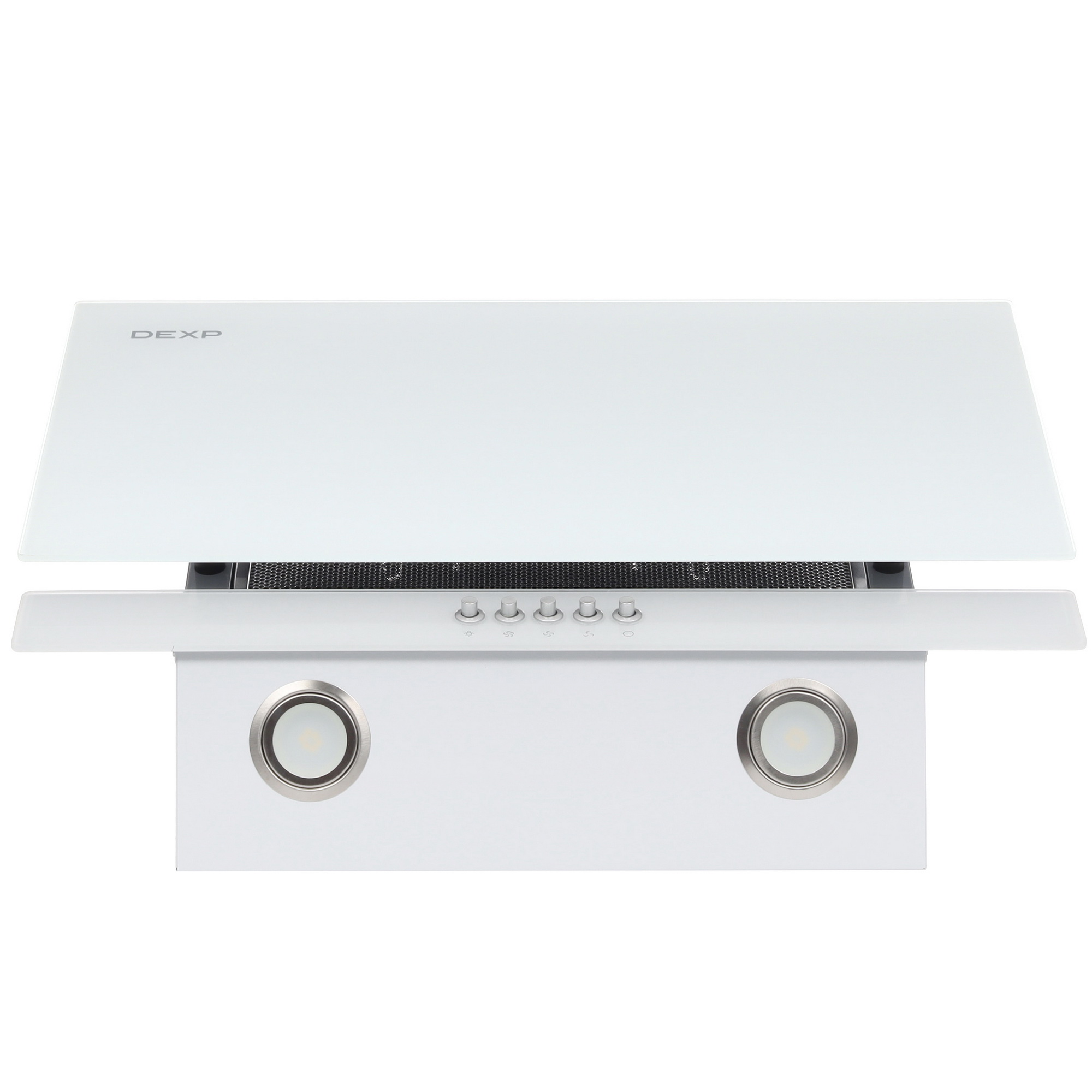 9089201 Вытяжка наклонная DEXP SC60W-700 белый/белый STDN-0107311 - Вид №6