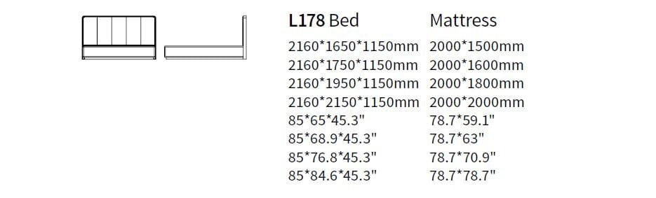 Двуспальная кровать с высоким изголовьем HC28 maison ARCH-00040432 - Вид №1