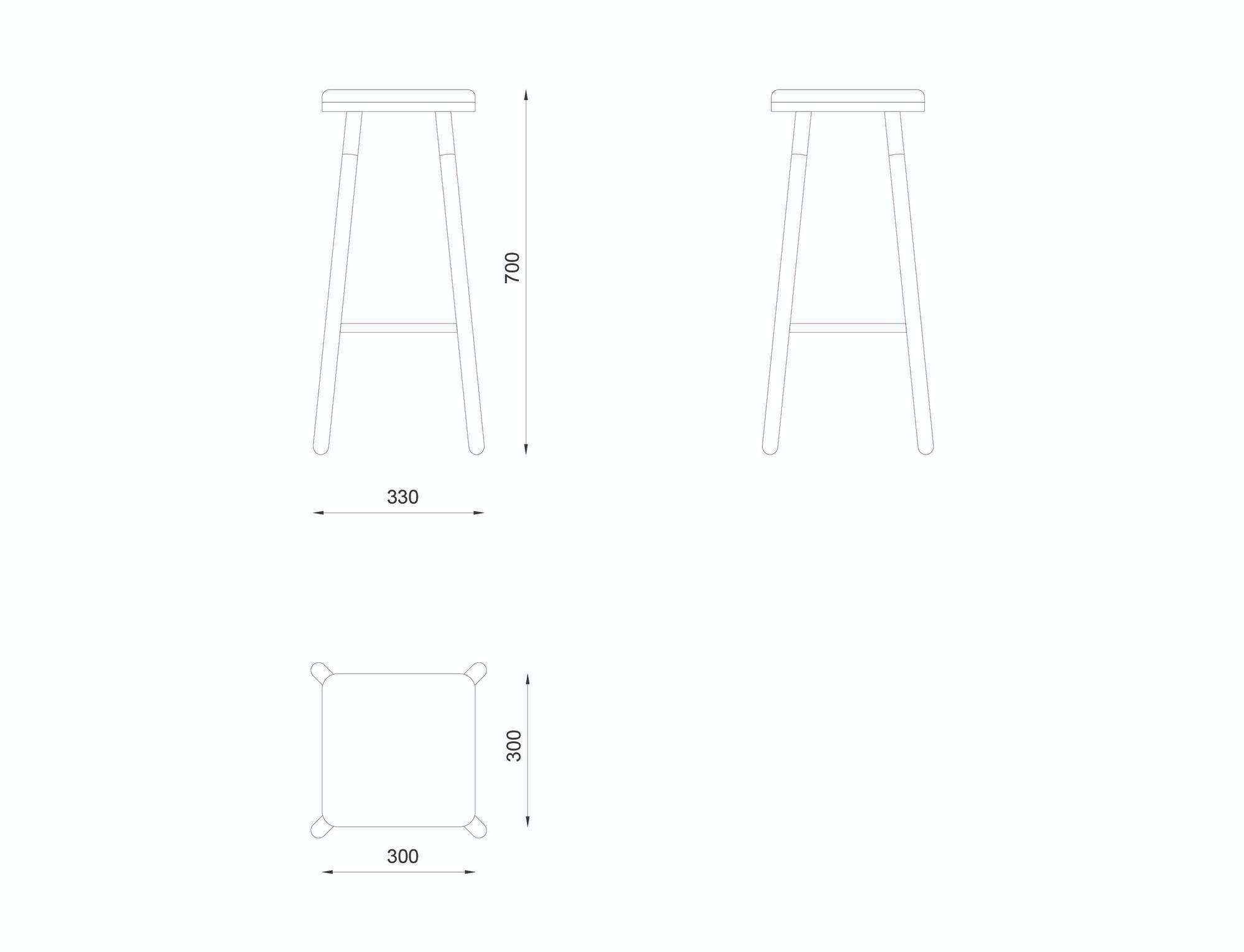 Askia Табурет из пробки с подставкой для ног Marco sun-id-1481458 - Вид №17