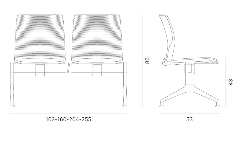 Штабелируемый стул Quadrifoglio Group Design Living ARCH-00023173 - Вид №10