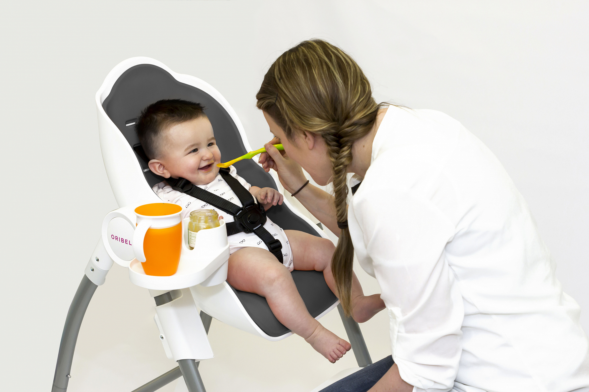 Стульчик для кормления Cocoon грифельный ORIBEL  322519 Серый Santreyd  - Вид №7