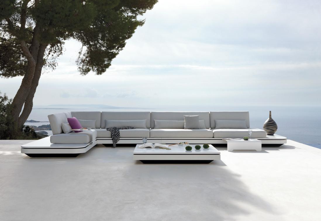 Приставные столики pca white f8 35см x 45см Manutti Elements MNST777 - Вид №6