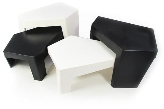 Quinze & Milan Пластиковый журнальный столик Maze sun-id-1504896 - Вид №4