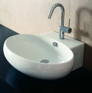 43431 Накладная раковина на столешницу  овальная Ceramica Hidra