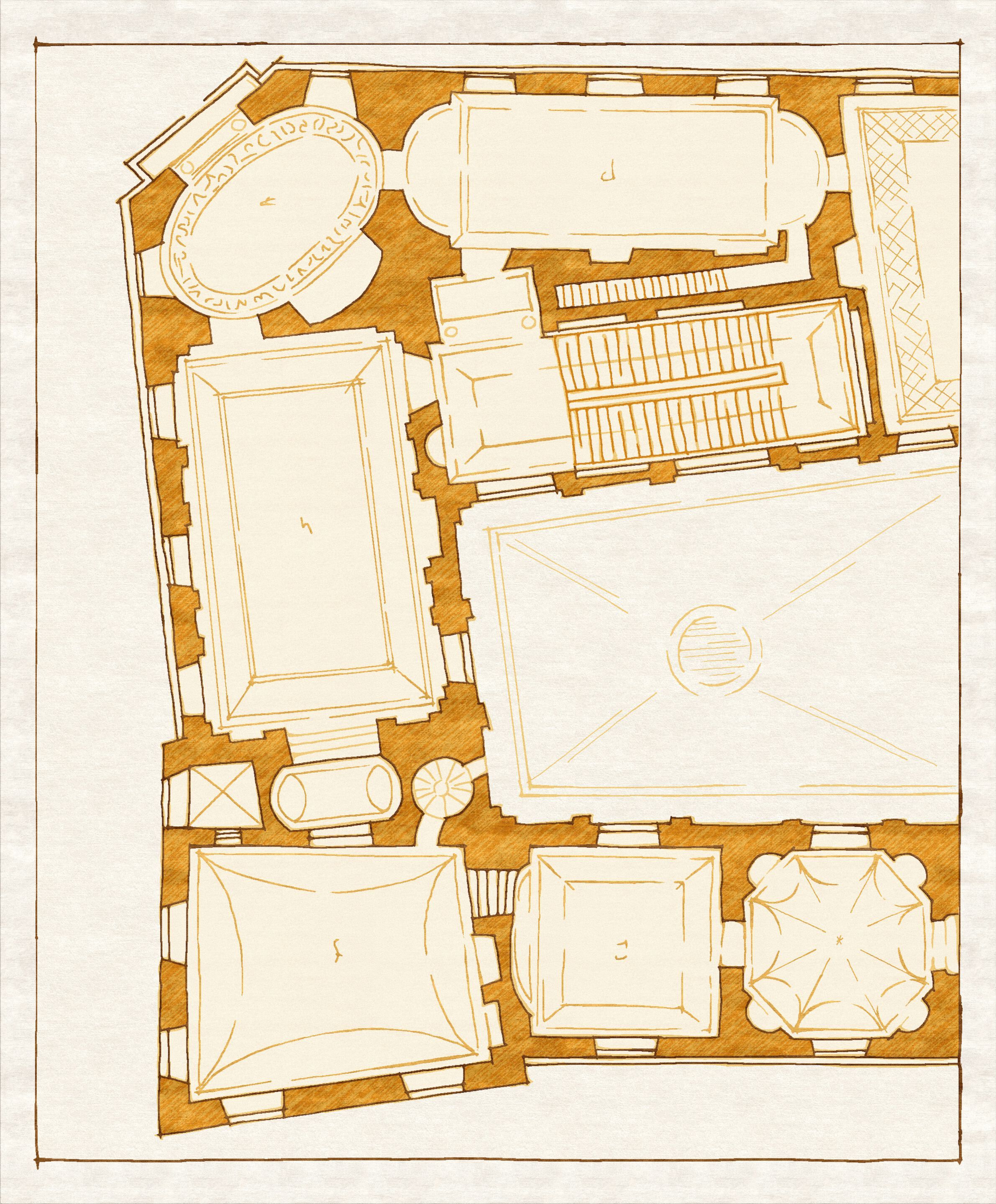 Ковер ручной работы из ткани Loloey Alex Woogmaster ARCH-00057752 - Вид №1