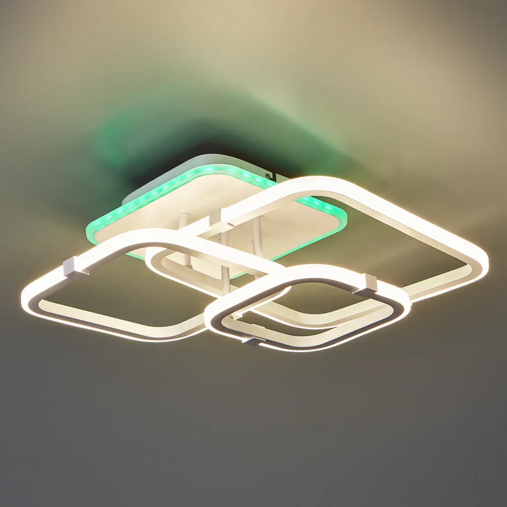 Семь Огней — Умная светодиодная люстра с RGB-подсветкой и дистанционным управлением 89360454 STLM-1475993 - Вид №4
