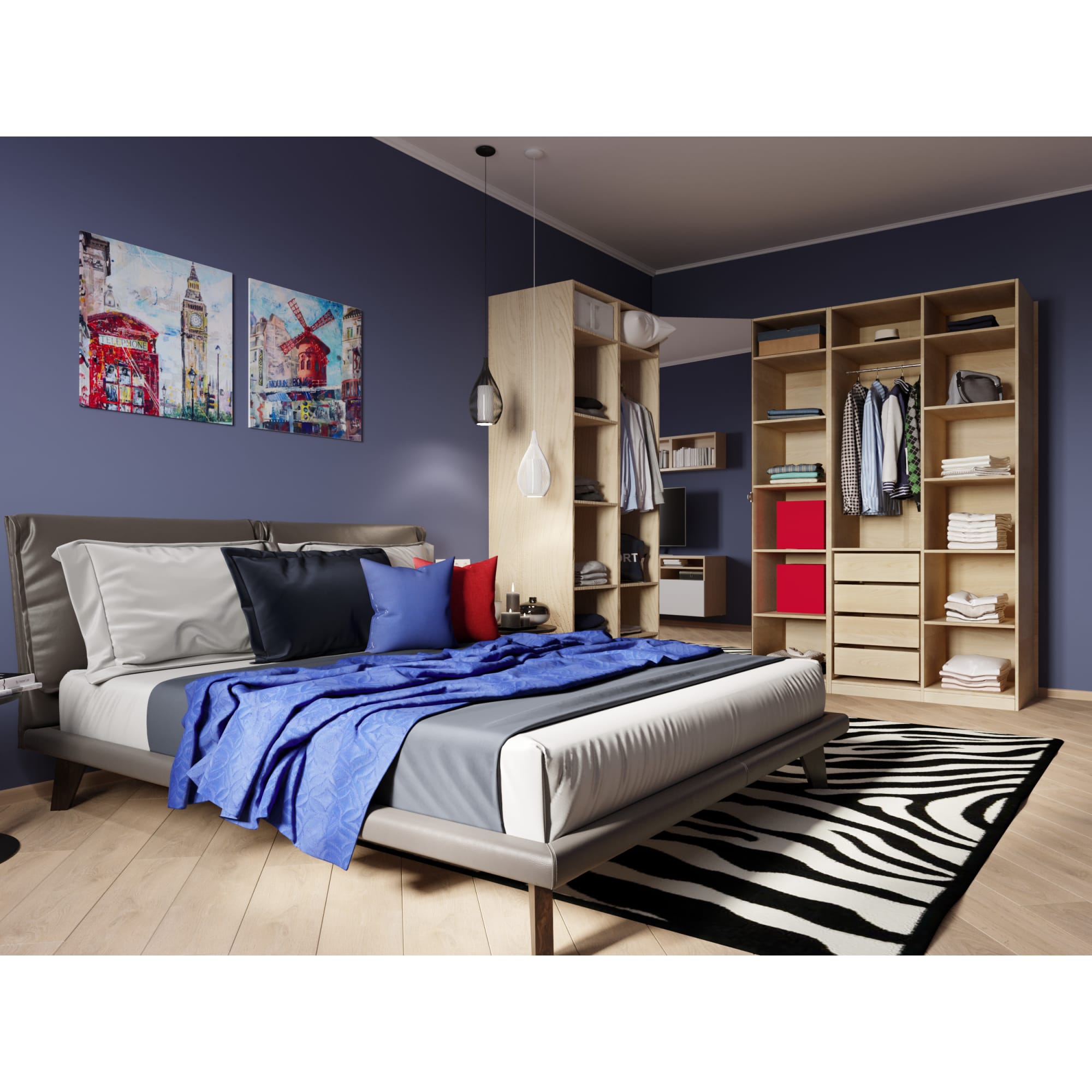 18662926 Полка для шкафа Лион 56.7x54 см 2 шт Santreyd  - Вид №6