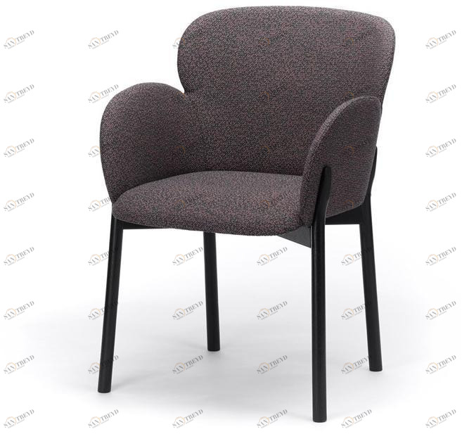 TON Стул с обивкой и подлокотниками sun-id-1418007