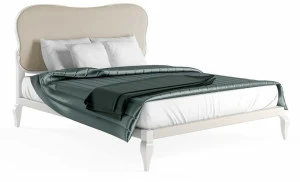 Jetclass Двуспальная лакированная кровать с мягким изголовьем Deluxe Jdl101.16, jdl101.18, jdl101.20