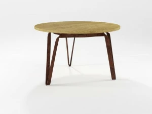 Barel Стол из шпонированной древесины Lama