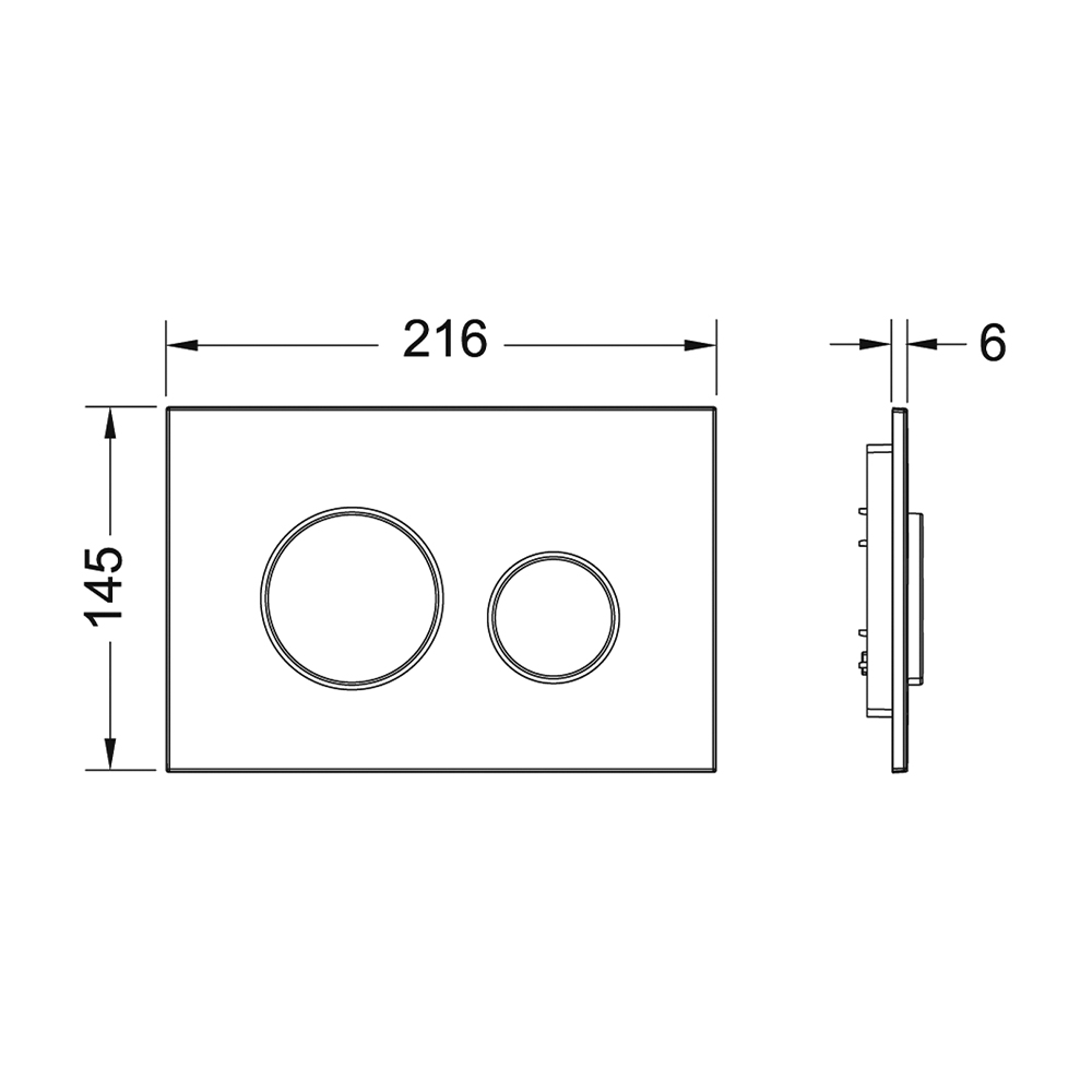 K440920.WC1 Комплекты из инсталляций, панелей смыва и унитазов ТЕСЕ V04 Tece  - Вид №5