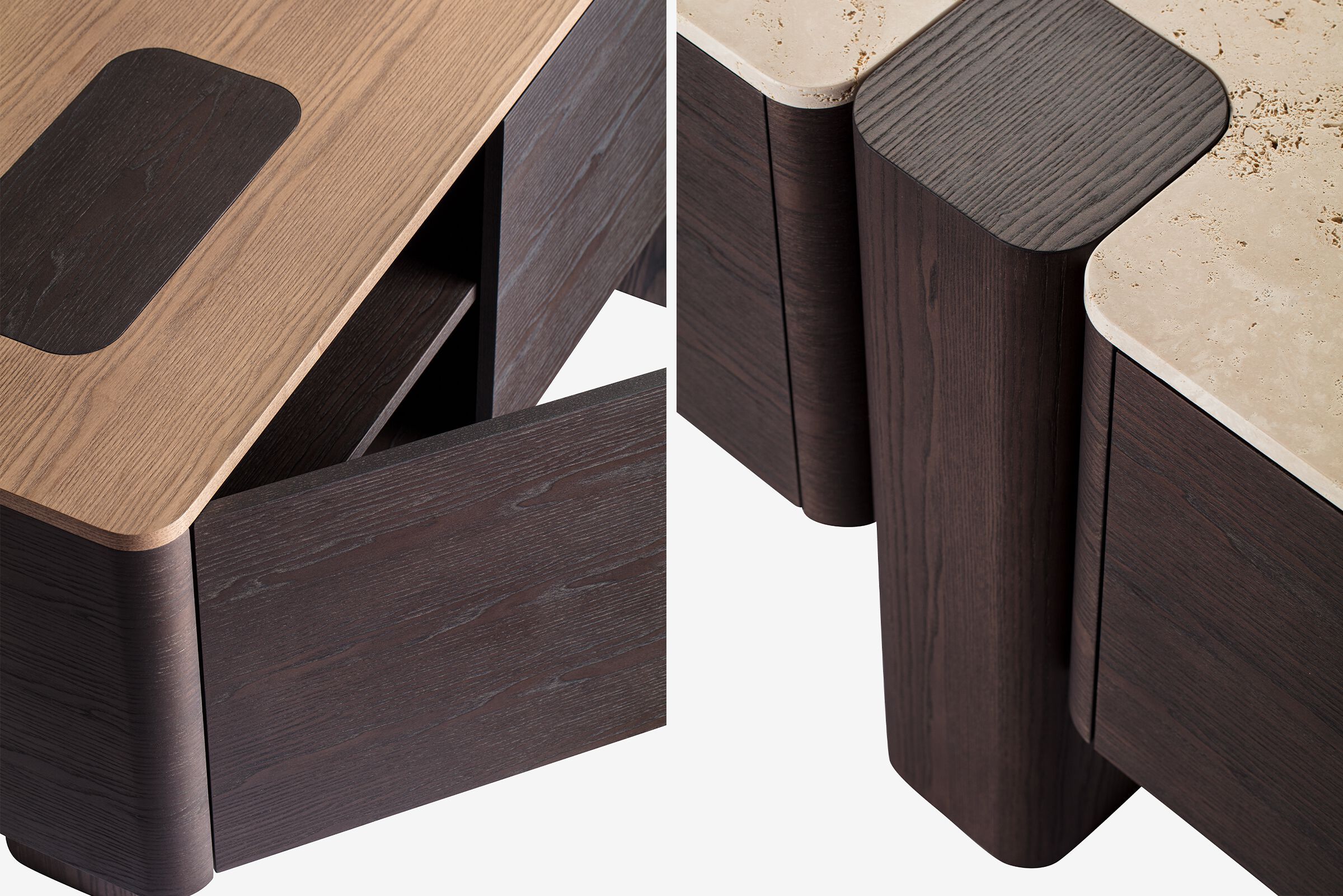 Мебель из дерева и мрамора Carpanese Home Rising ARCH-00022842 - Вид №2