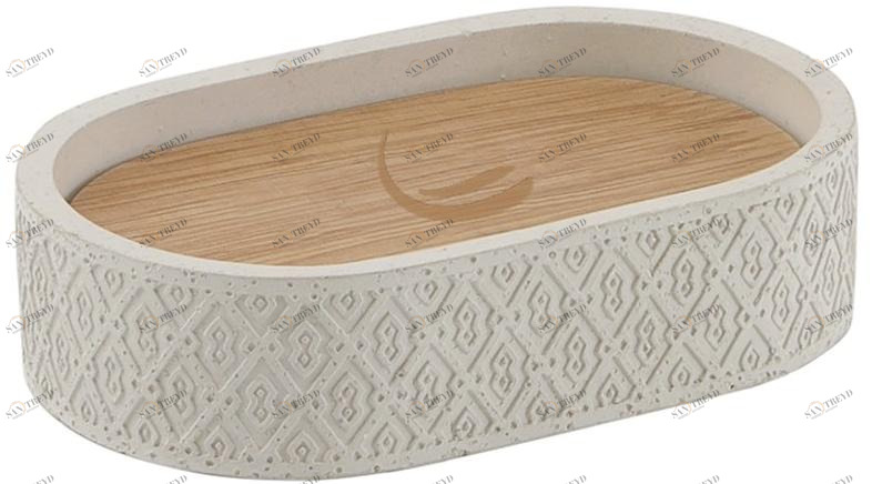 GEDY Мыльница на столешнице из бетона Afrodite 4911