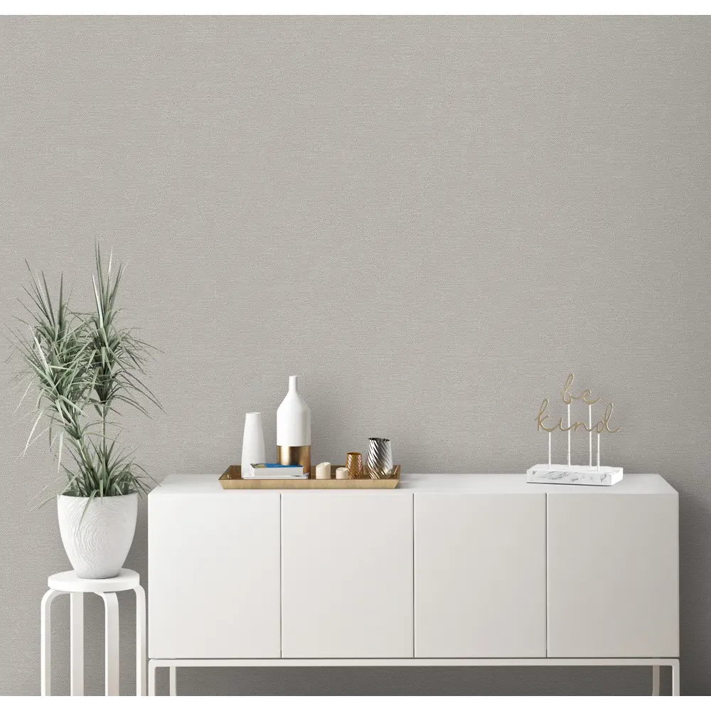 Флизелиновые обои ATELIERO Divo серые рельефные антивандальные 89423648 STLM-1572717 - Вид №4