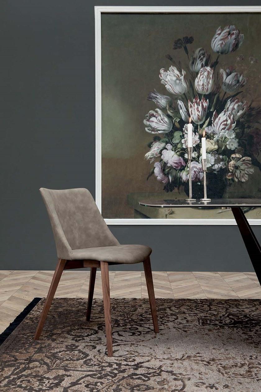 Tonin Casa Мягкое кожаное кресло Agata T7290 - Вид №2