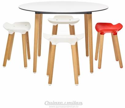 Quinze & Milan Круглый стол из fenix-ntm® Pilot sun-id-1419642 - Вид №1