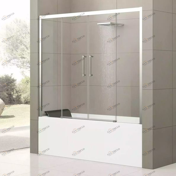 ROSE2AV1761K Душевое ограждения на борт вынны Novellini Италия Rose Rosse