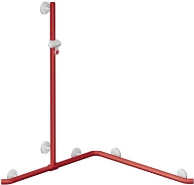 950.35.31091 Поручень для душа с выдвижным держателем для душа HEWI Greifen  - Вид №1