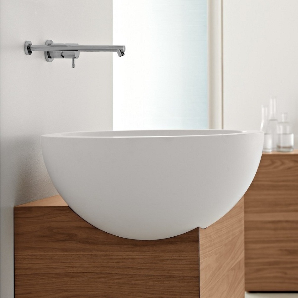 45683 Встроенная раковина под столешницу овальная Toscoquattro  - Вид №1