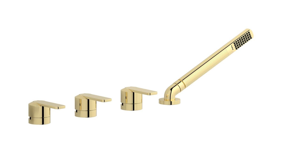 Смеситель для ванны с 4 отверстиями и ручным душем IB C-67 ARCH-00029720 - Вид №5