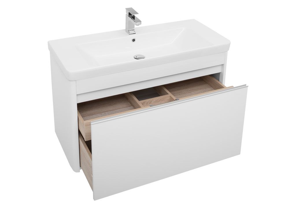 Мебель для ванной Aquanet Вилора 105 белый 00203639 - Вид №3