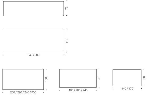 Desalto Прямоугольный обеденный стол из композитного материала sun-id-1503969 - Вид №4