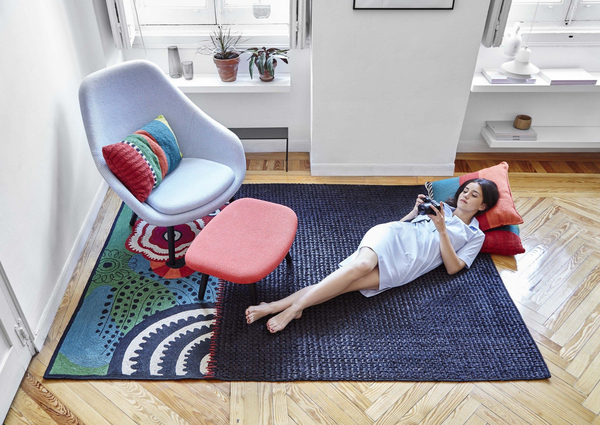 Прямоугольная шерстяная подушка GAN Rustic Chic ARCH-00111089 - Вид №5