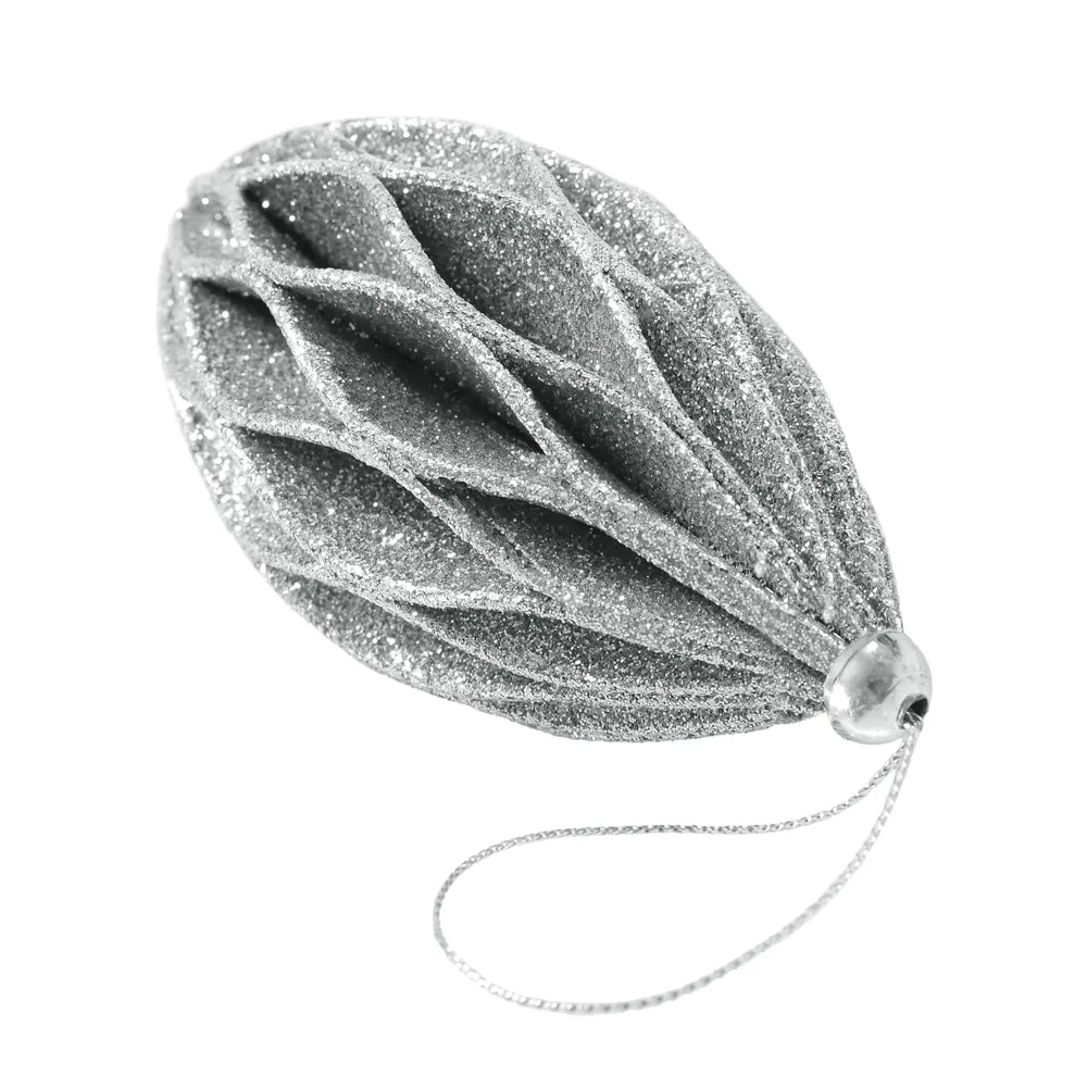 89377728 Новогоднее украшение Фонарик JM241932-2 серебристый STLM-1408972 Santreyd  - Вид №2