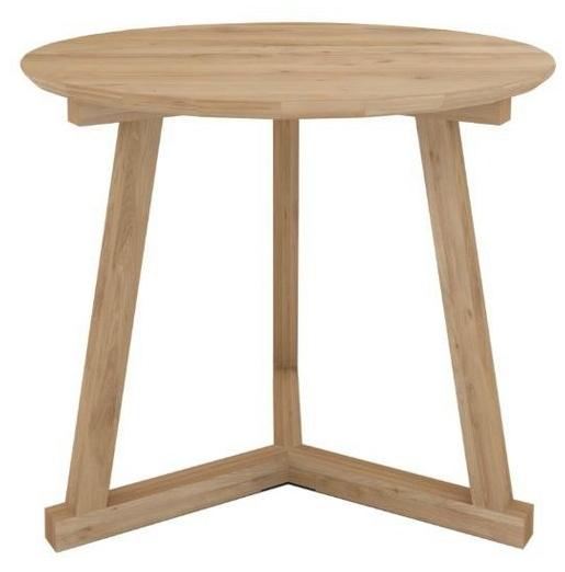 Ethnicraft Табурет / журнальный столик из массива дерева Oak tripod table 50508 - 50509 - Вид №1