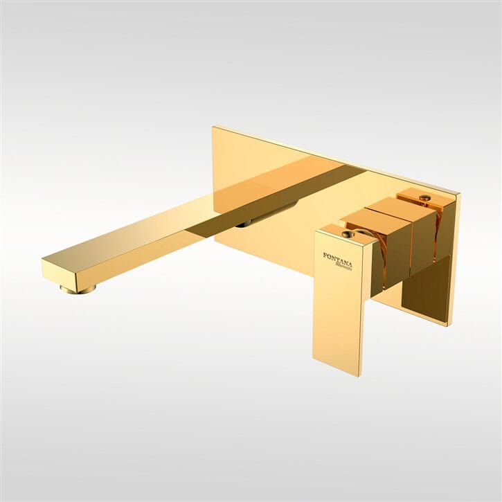 Однорычажный настенный смеситель для раковины Fontana Showers блеск ARCH-00084765 - Вид №21