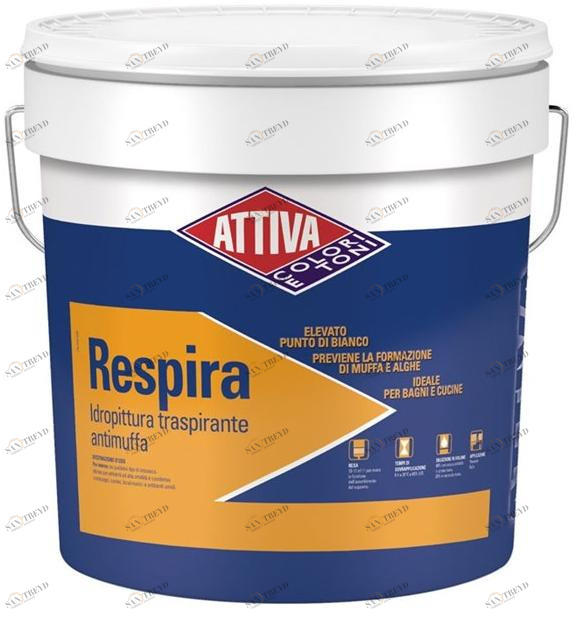 ATTIVA Дышащая краска на водной основе против плесени Smalti e pitture sun-id-1513156