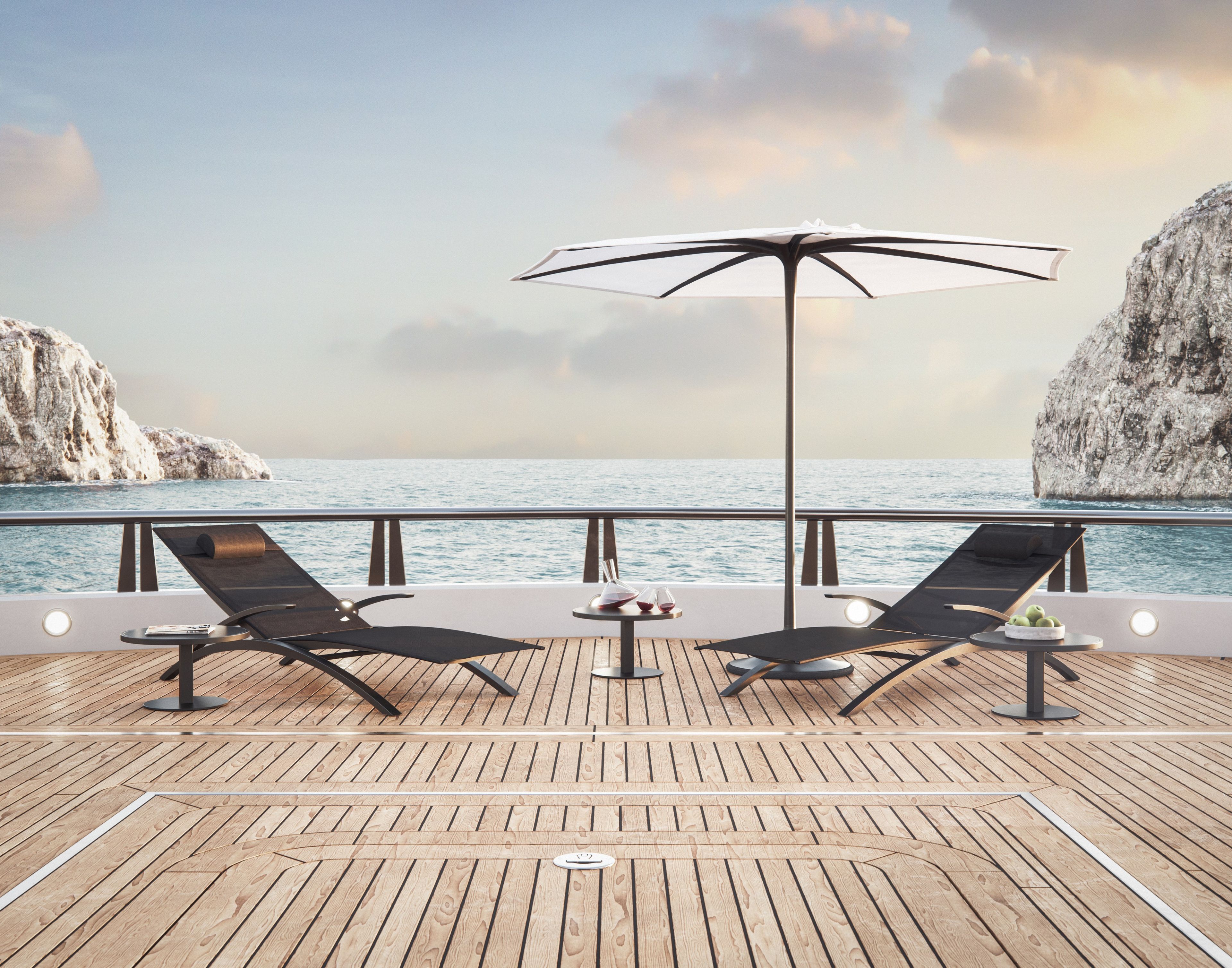 Откидная Садовая кровать для укладки Royal Botania O-Zon ARCH-00048631 - Вид №2