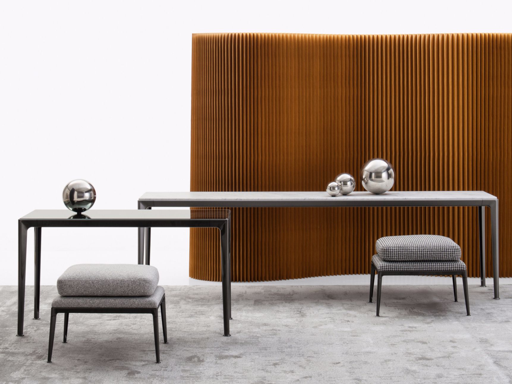 Прямоугольная консоль B&B Italia закрытый мирт ARCH-00122549