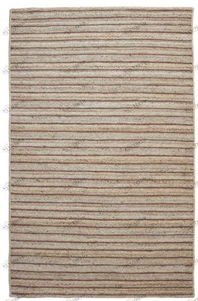 Gancedo Прямоугольный коврик из полосатого джута Naturales sun-id-1398029