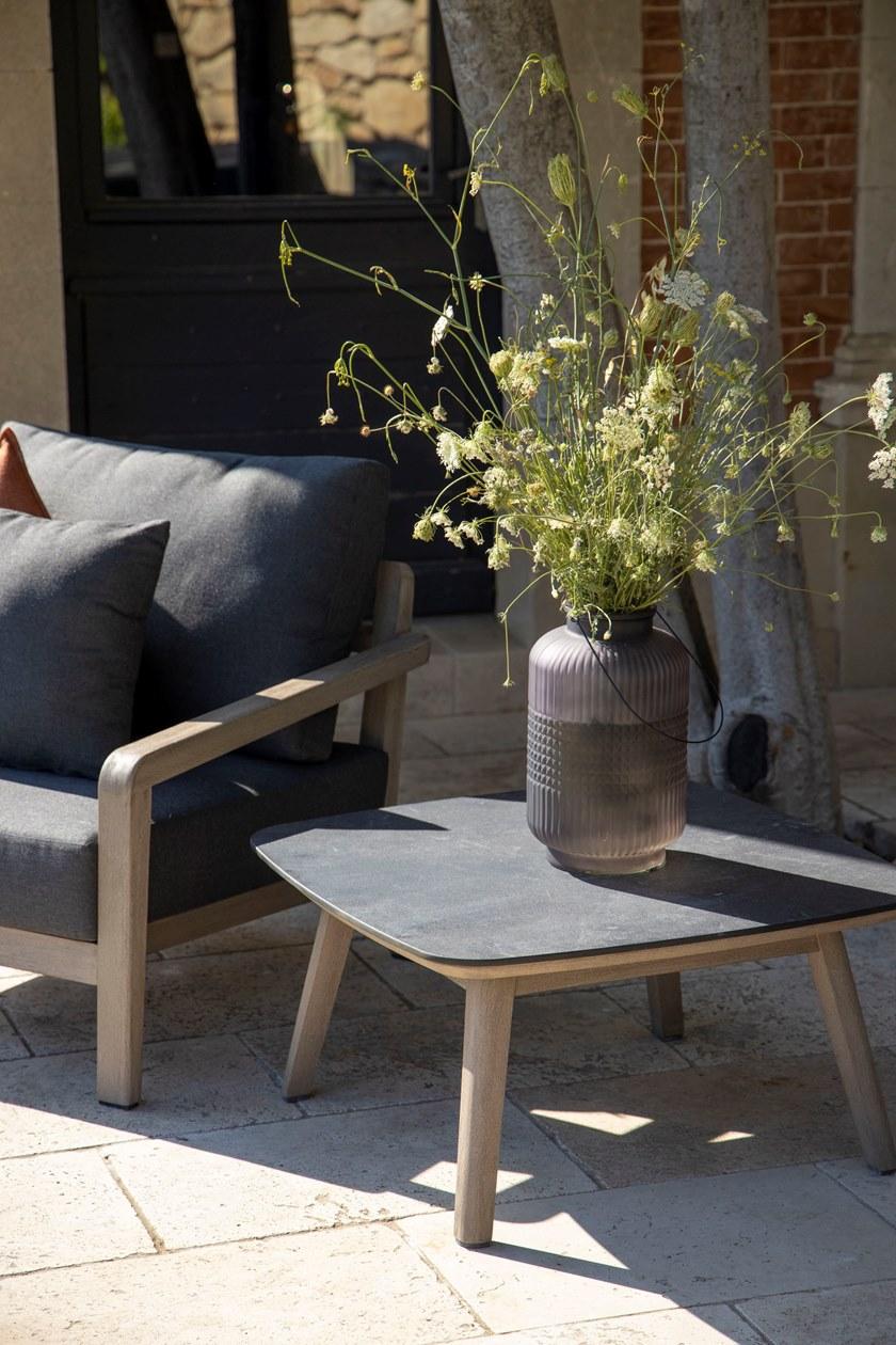 Les jardins Низкий квадратный журнальный столик Copenhague Ta04216 - Вид №1