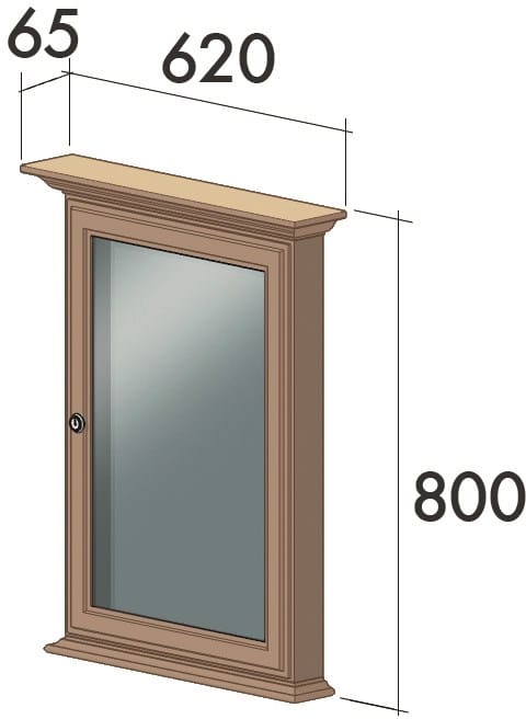 Массивная деревянная настенная доска объявлений для общественных мест RAVASI ARCH-00113983 - Вид №4