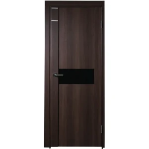 Дверь межкомнатная остеклённая Artens Велдон 70x200 см цвет мокко с фурнитурой