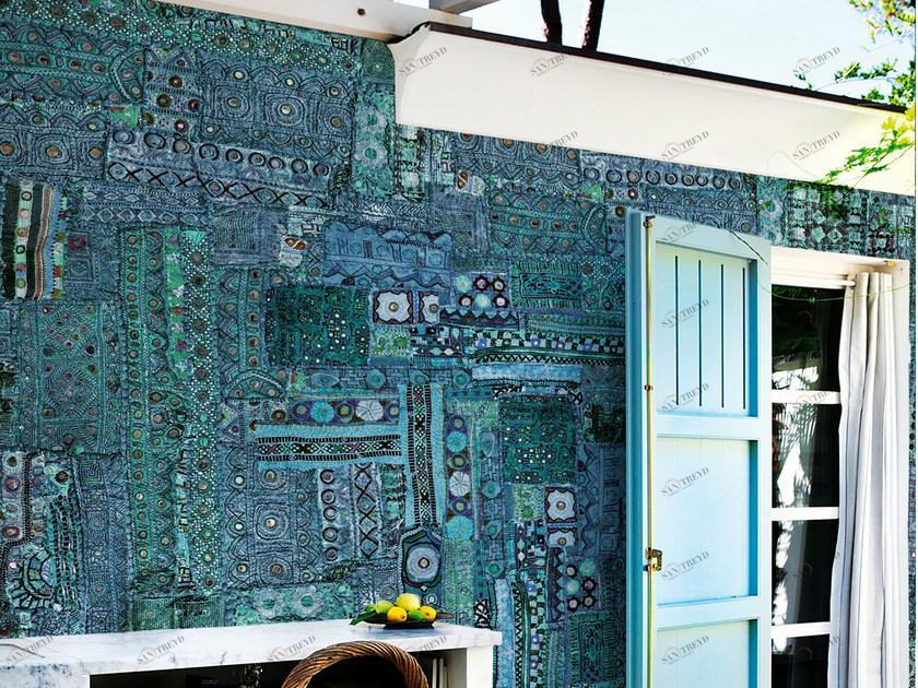 Wall&decò Узорчатые обои для улицы Out system 13 sun-id-1391750