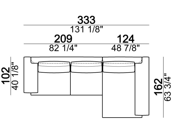 Секционный кожаный диван Arketipo EGO ARCH-00053712 - Вид №25