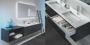 PMT0302180606 Накладная раковина на столешницу  овальная MOMA Design Planar Module Tecno