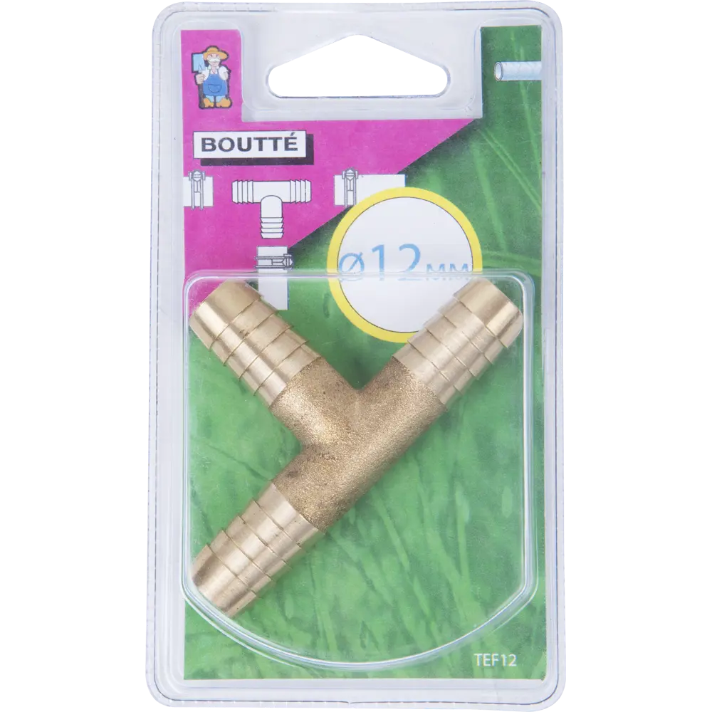 Тройник для шланга BOUTTE  13 мм STLM-2203266 - Вид №4