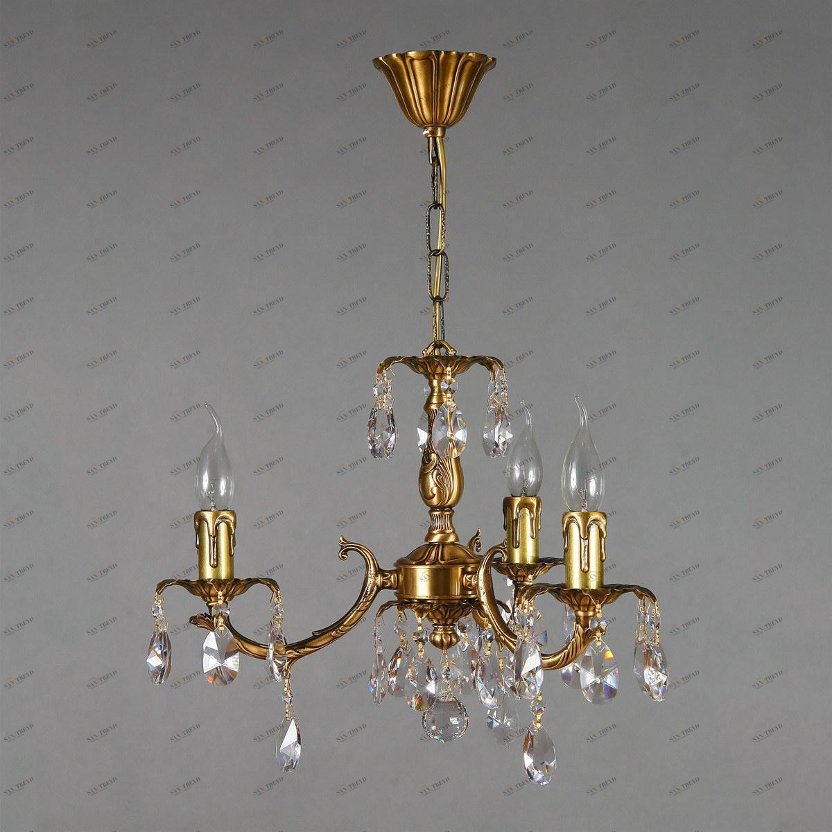 Подвесная люстра Ambiente Benisa 2226/3 AB Tear Drop AMBIENTE ДИЗАЙНЕРСКИЕ, BENISA 181512 Бронза 