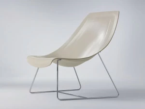 i 4 Mariani Санное кресло из кожи Oyster light