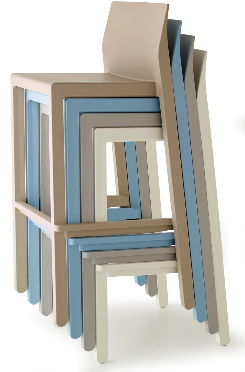 SCAB DESIGN Табурет из технополимера с подставкой для ног Kate sun-id-1438536 - Вид №3