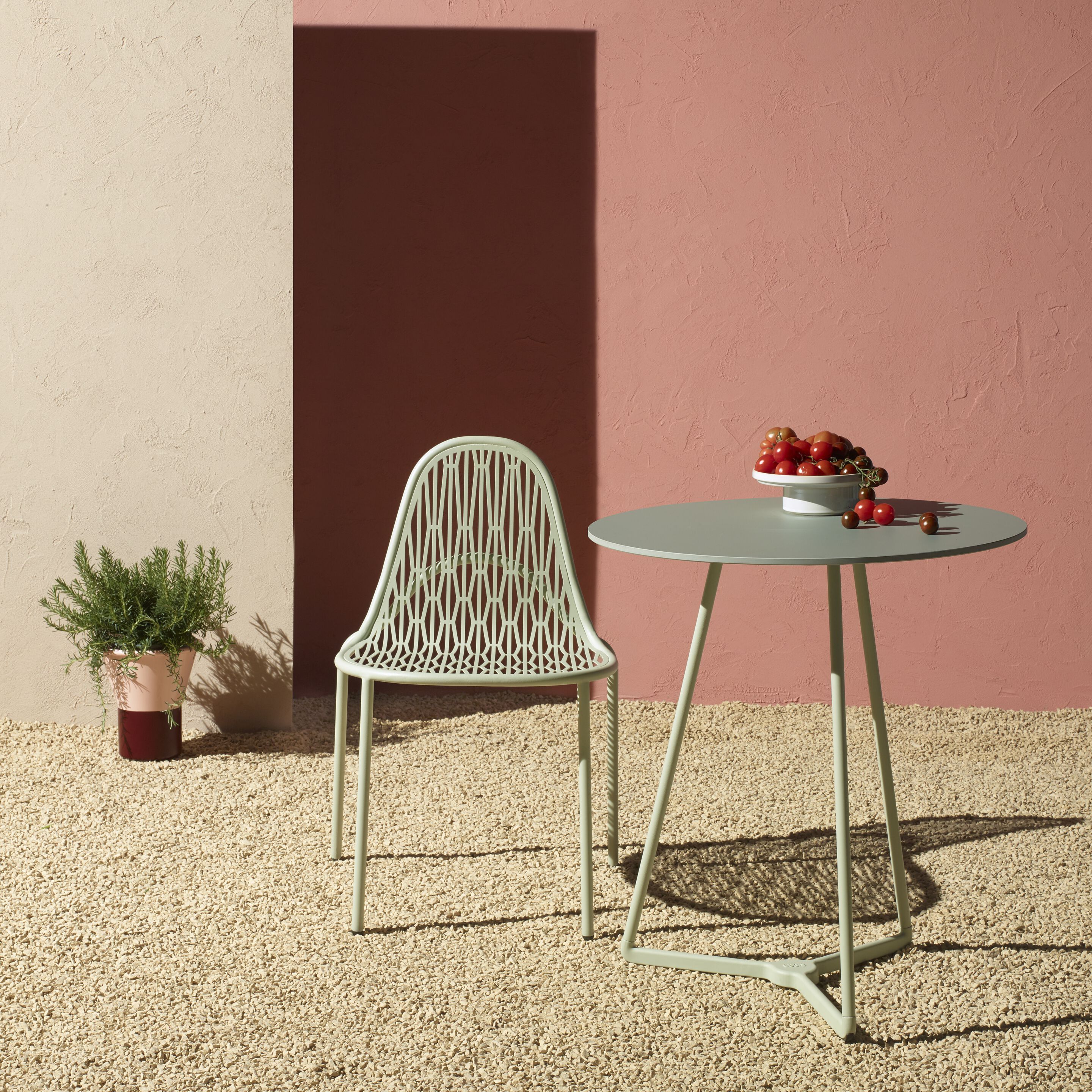 Алюминиевый и стальной контрактный стол с 3-спицевым основанием S-CAB Atomo ARCH-00050546 - Вид №5